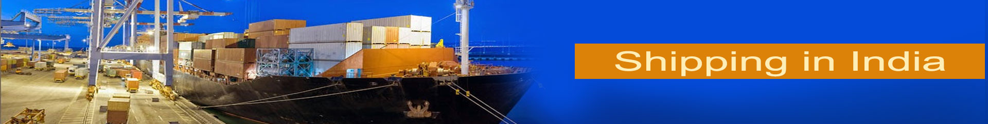 shipping in India